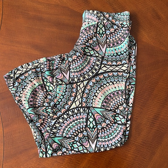 Macy’s Bar III Kaleidoscope Swim Cover Up Pants - Picture 1 of 6